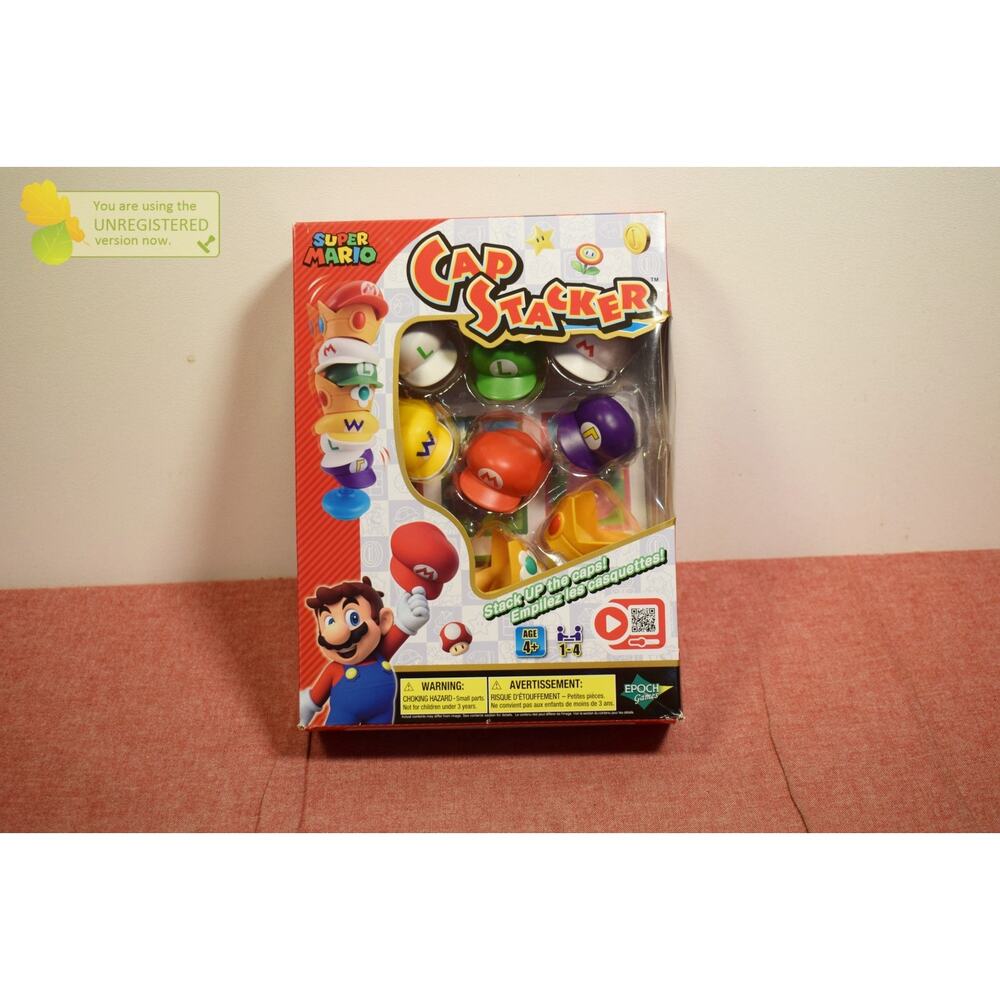 Epoch Everlasting Play Super Mario Cap Tower Balancing Game